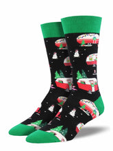 Men's Christmas Campers Graphic Socks