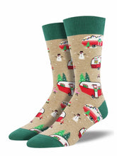 Men's Christmas Campers Graphic Socks