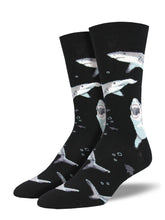 Men's Shark Chums Graphic Socks