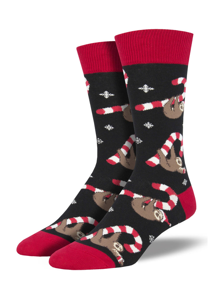 Men’s Merry Slothmas Graphic Socks