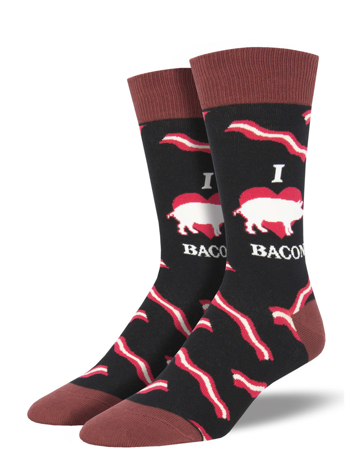 Men’s Mmm Bacon Graphic Socks