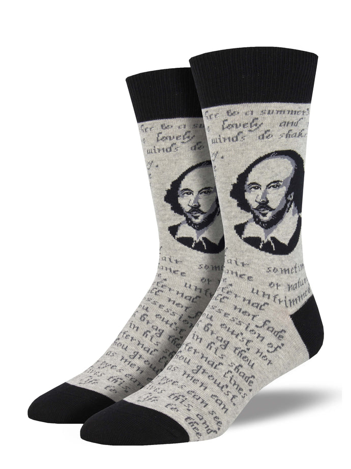 Men’s Shakespeare Sonnet Graphic Socks