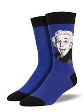 Men's Einstein Portrait Graphic Socks