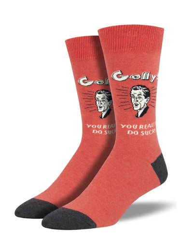 Men’s You Suck Graphic Socks