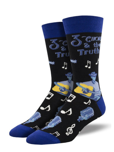 Men's 3 Chords and The Truth Socks