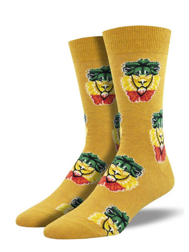 Men's Rasta Lion Socks