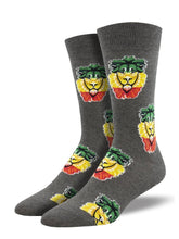 Men's Rasta Lion Socks