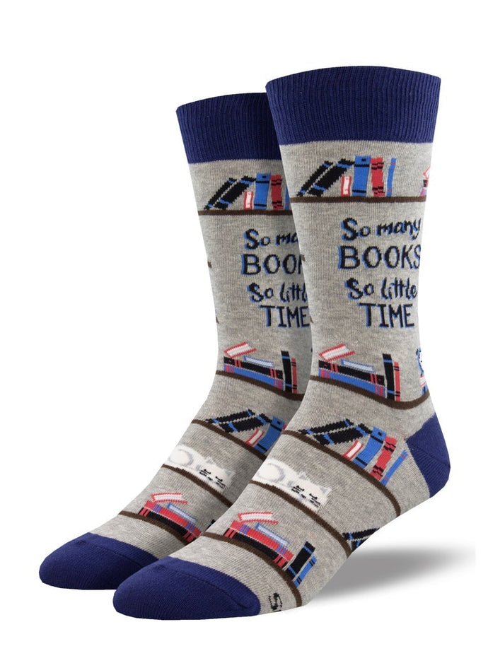 Men's Time For A Good Book Socks