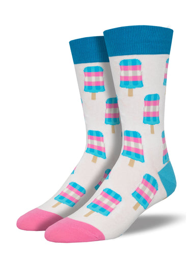 Trans Pops Socks L/XL