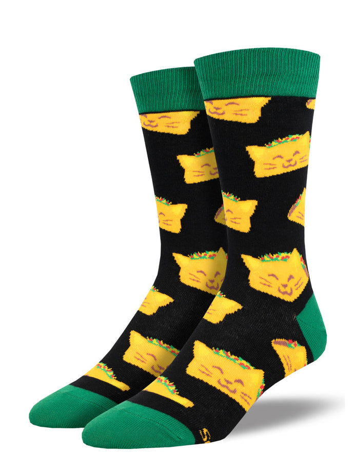 Men's Cat Taco Socks
