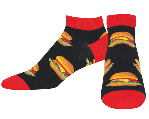 Men's Good Burger Ped Socks