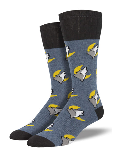 Men's Outlands Wolf Socks