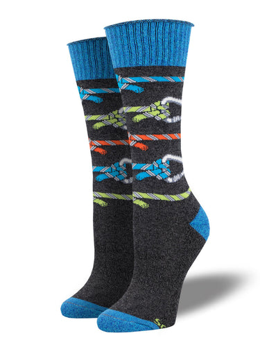 Outlands Recycled Cotton Climbing Ropes Socks