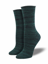 Ladies Bamboo Space Dye Socks