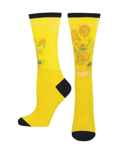 Ladies 3D Sunflowers Socks