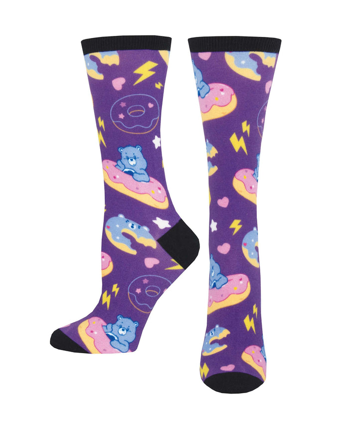 Ladies 3D Donut Mess With Me Socks