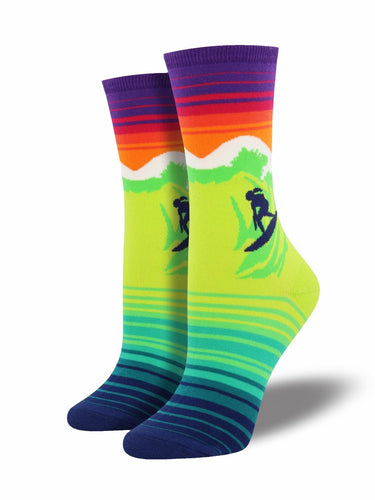 Ladies Catch A Wave Socks