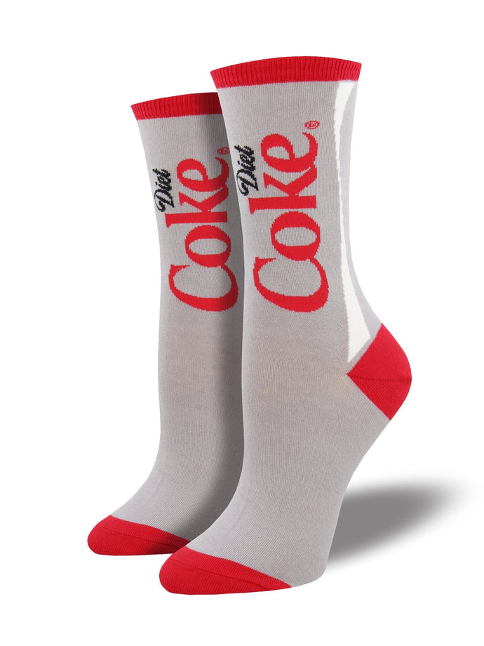 Ladies Diet Coke Graphic Socks