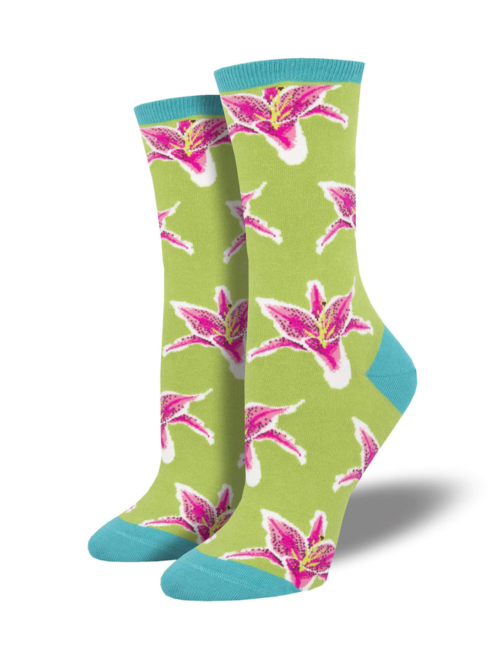 Ladies Lilies Socks