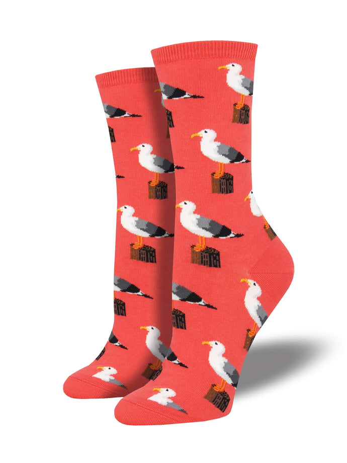 Ladies Seagullible Graphic Socks