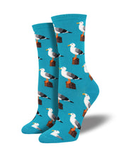 Ladies Seagullible Graphic Socks