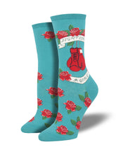 Ladies Fight Like A Girl Graphic Socks