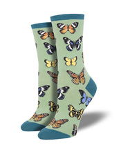 Ladies Majestic Butterflies Graphic Socks