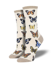 Ladies Majestic Butterflies Graphic Socks