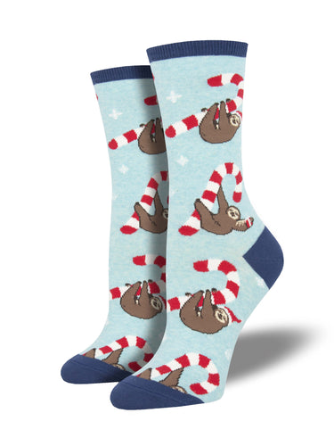 Ladies Merry Slothmas Socks