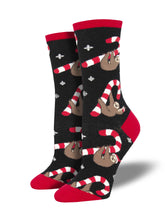 Ladies Merry Slothmas Socks