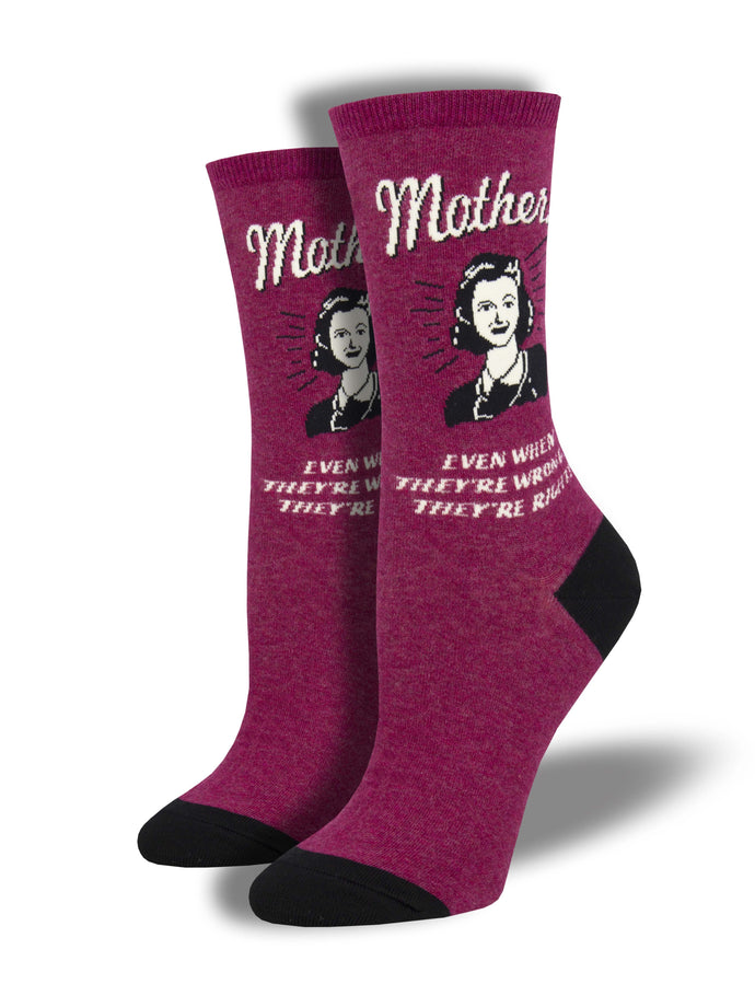Ladies Mothers Know Best Socks