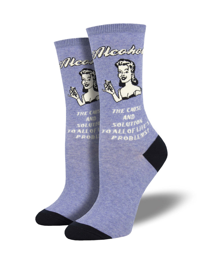 Ladies Cause And Solution Socks