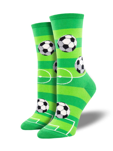 Ladies Goal For It Graphic Socks