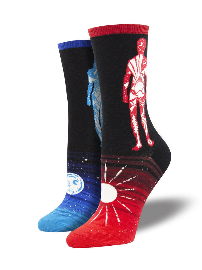 Ladies AtomicChild Celestial Bodies Socks
