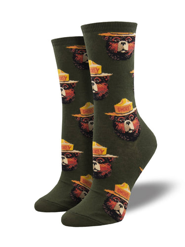 Ladies Smokey Face Socks