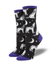 Ladies Howl At The Moon Socks