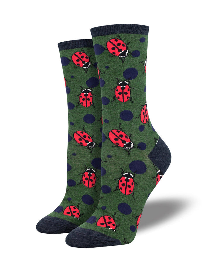Ladies Ladybugs Socks