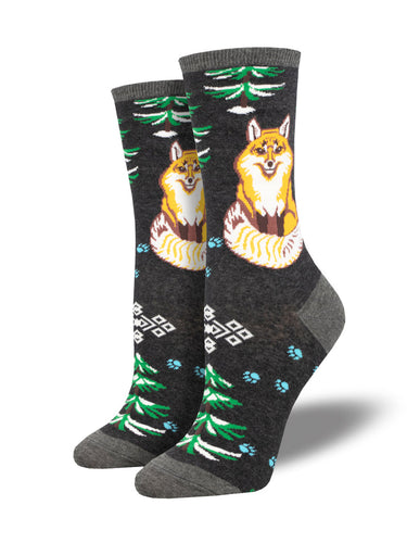 Ladies Arctic Fox Socks