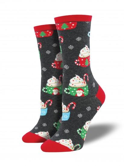 Ladies Cocoa Christmas Socks