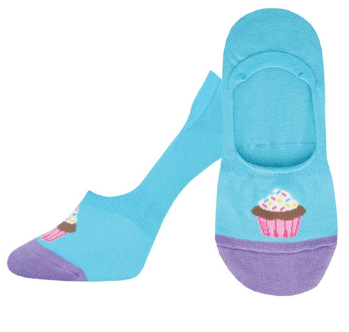 Ladies You Bake Me Crazy No Show Liner Socks