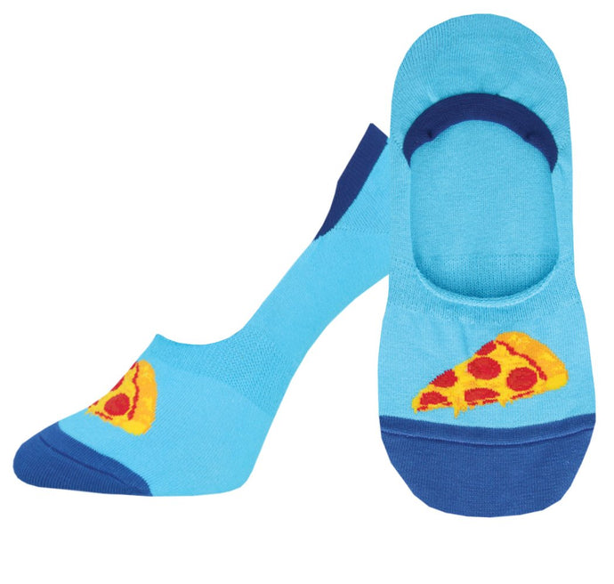 Ladies In Pizza We Crust No Show Liner Socks