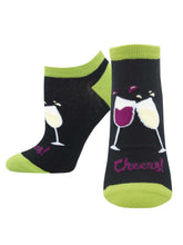 Ladies Cheers Graphic Ped Socks
