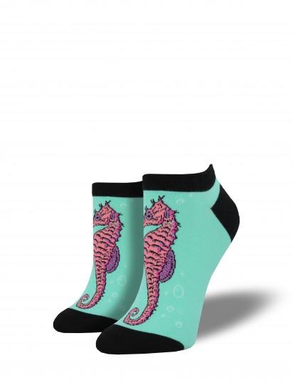 Ladies Ocean Pony Ped Socks