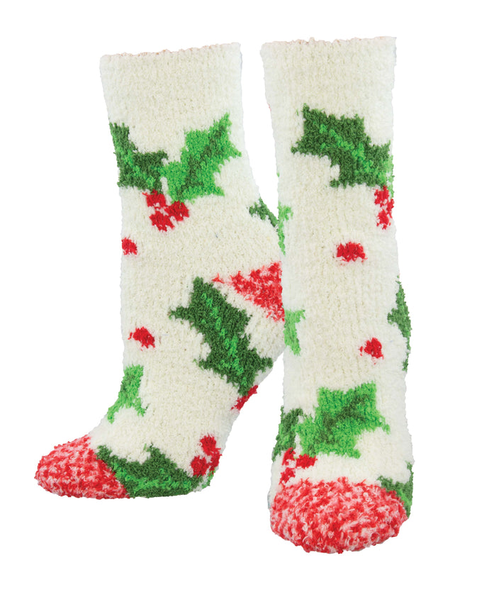 Ladies Warm & Cozy Holly Socks