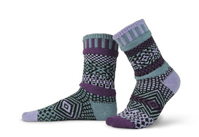 Solmate Wisteria Crew Socks