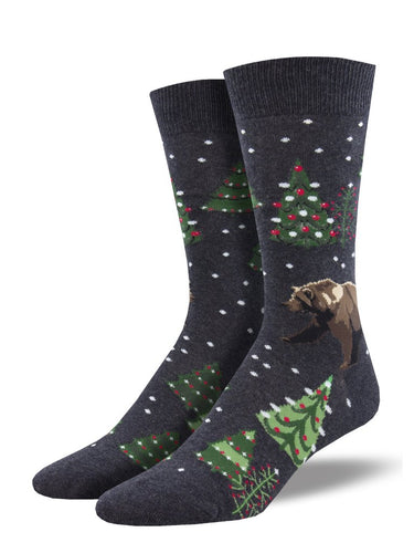 Men's Beary Christmas Socks