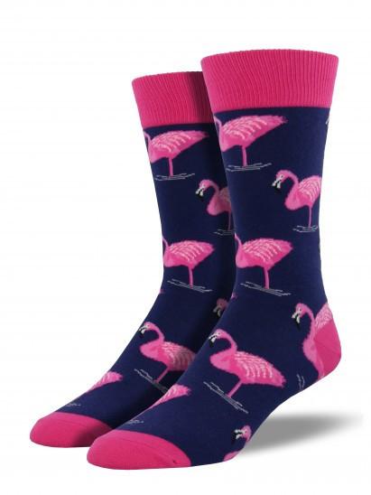 Men's Flamingo Graphic Socks