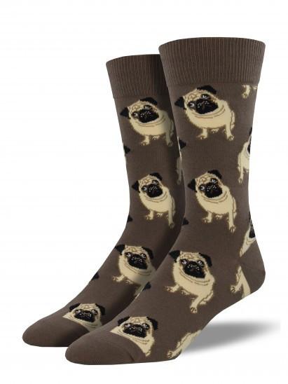 Men's Pugs Graphic Socks