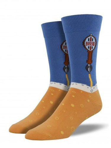 Men's Beer Taps Graphic Socks