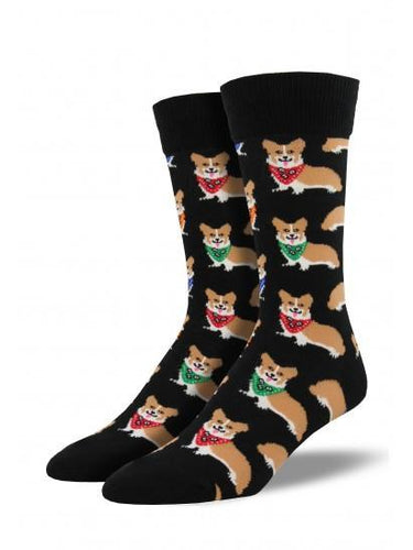 Men's Corgi Graphic Socks